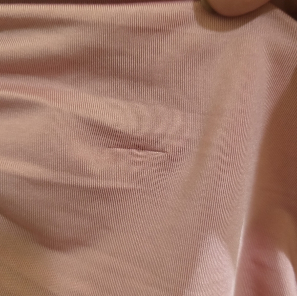 Lovers + Friends Pink Twist One Shoulder Ruched Mini Dress Small - Picture 8 of 8